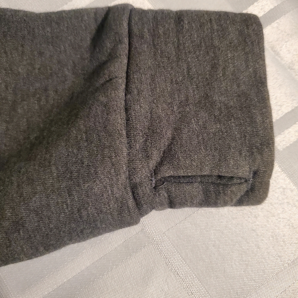(3/$20) Bench Men's Grey Fleece Zip-Up Sweater Size S - Picture 9 of 13